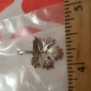 Beautiful leaf charm for hand crafted artisan jewelry makers.